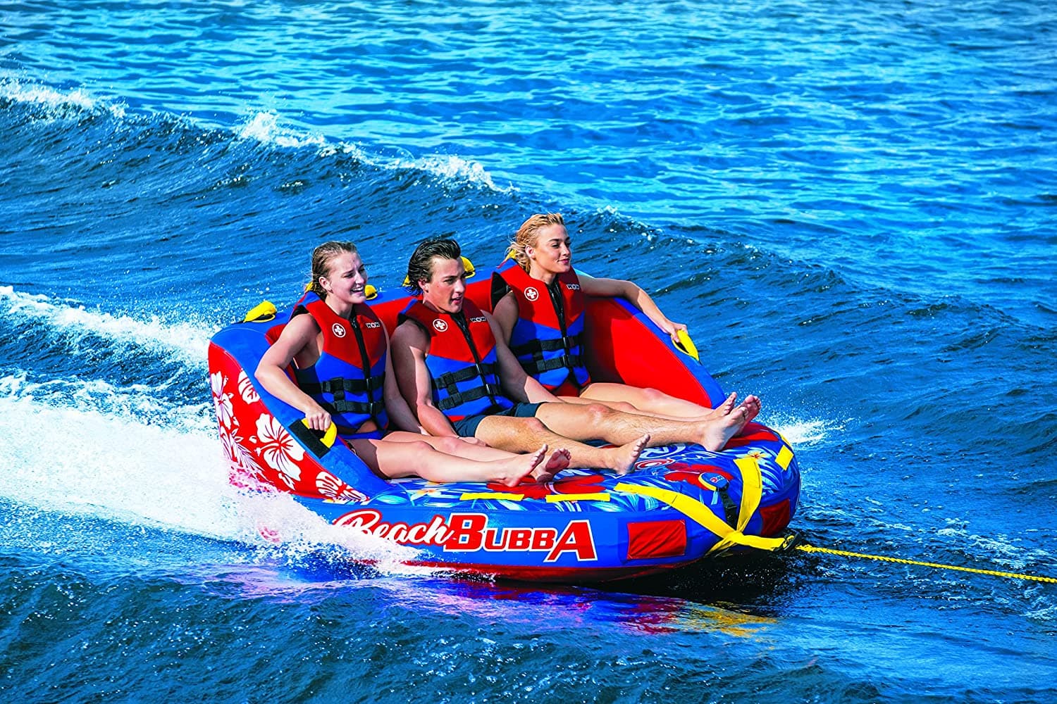 WOW Sports Beach Bubba 3 Person 3P Towable (22-WTO-3980)