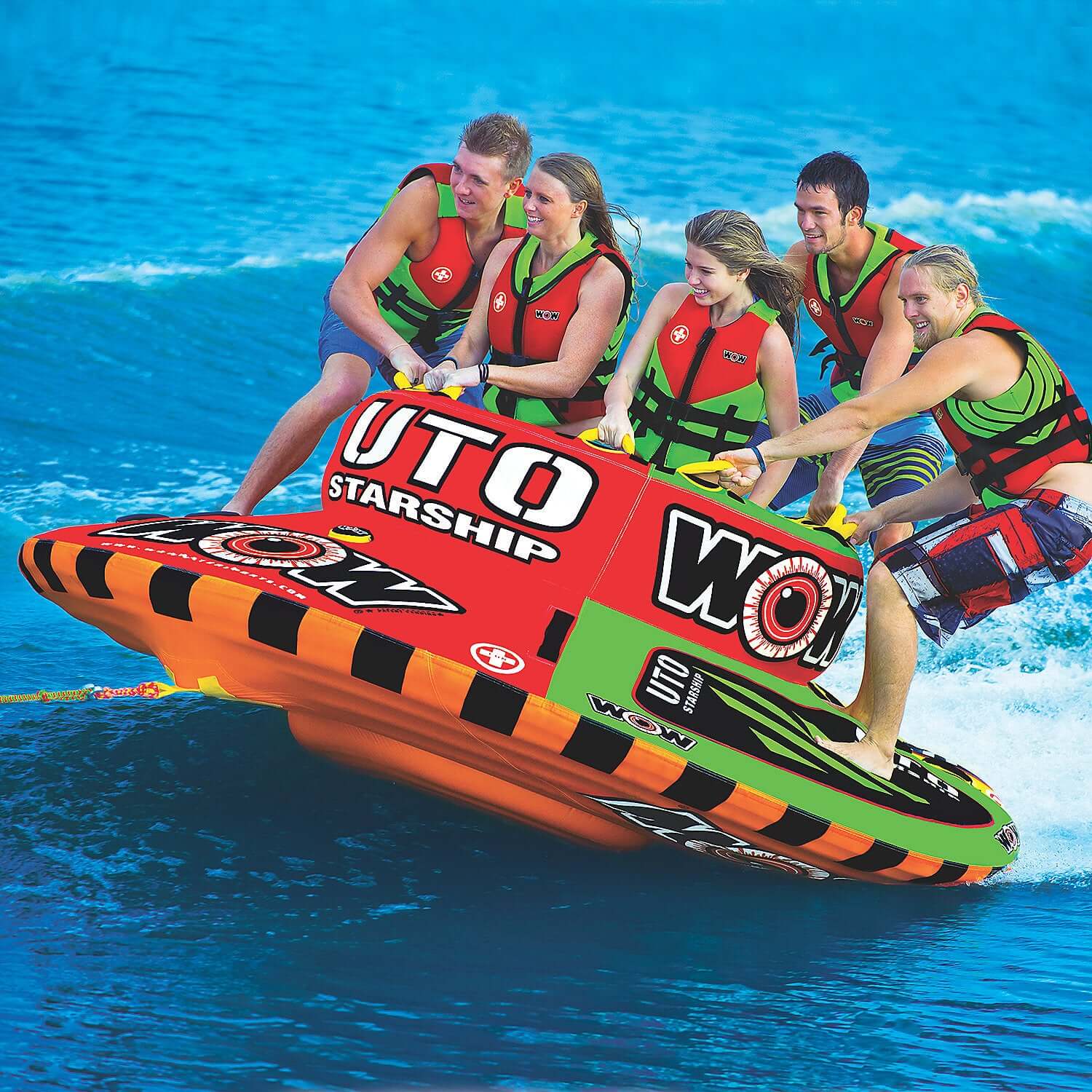 Wow Sports UTO Starship 1-5 Person Towable (15-1110)