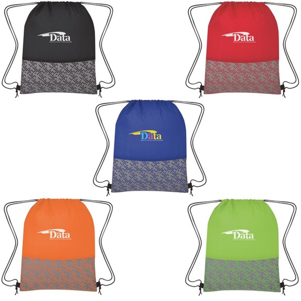 JH3196 Bitmap Drawstring Backpack with Custom Imprint