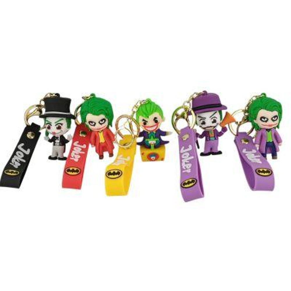 PVC Keychain 3" Joker 3D Mix Backpack Charm (K1183)