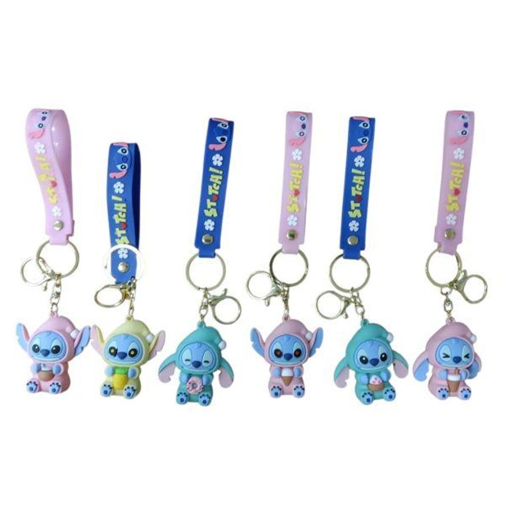 3D Alien With Snacks Assortment Backpack Charm (KC-ALIEN)