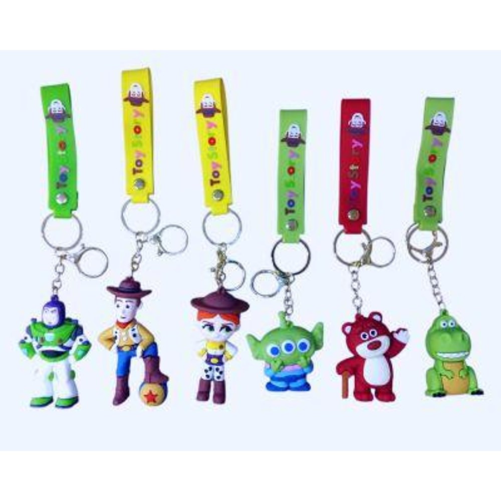 PVC Keychain - 3D Toy Friends Assortment Backpack Charm (KC-12211084) OUT OF STOCK