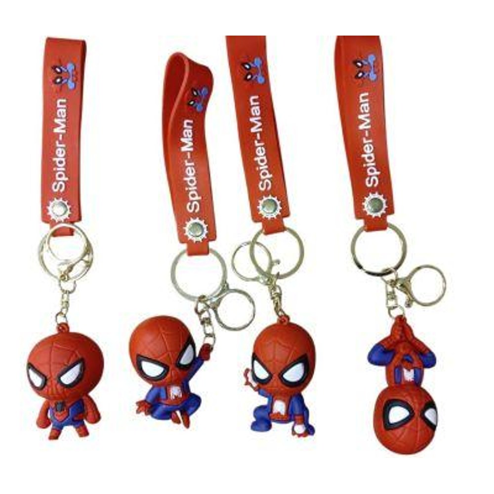 PVC Keychain 3" Web Slinger 3D Mix Backpack Charm (KC-T572)