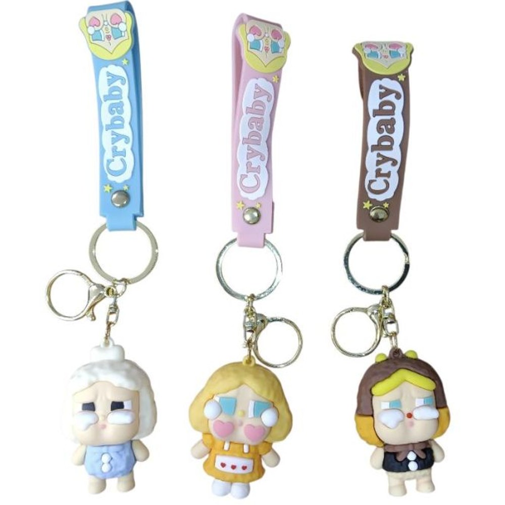 PVC Keychain 3" Crybaby 3D Mix Backpack Charm (KC-T525)