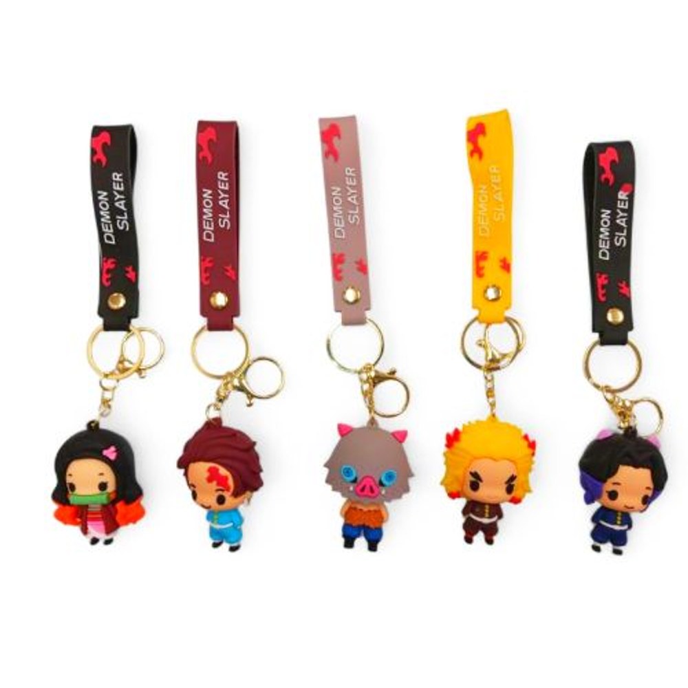 PVC Keychain 3" Demon Slayer Assortment Backpack Charm (AL8011)