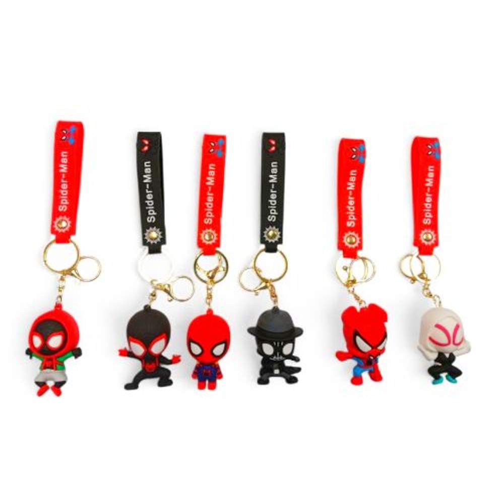 PVC Keychain 3" Spidey & Friends #2 Assortment Backpack Charm (AL8024)