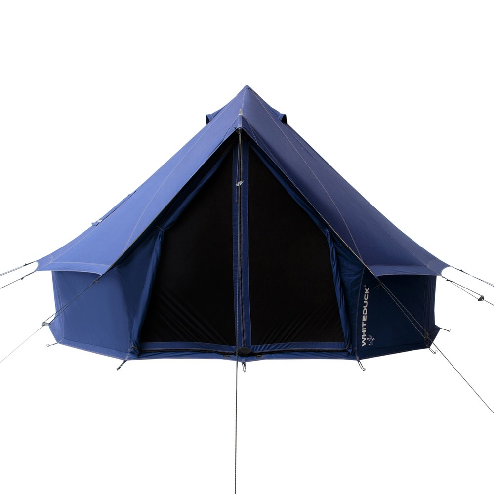 White Duck 16' Regatta Bell Tent - Sapphire Blue