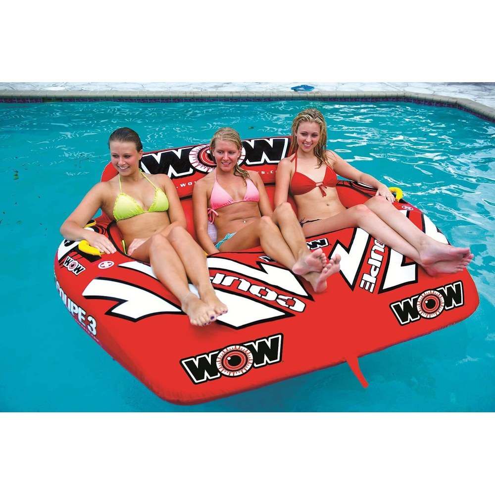 WOW Sports 3-Person Coupe Cockpit Towable (21-1080)