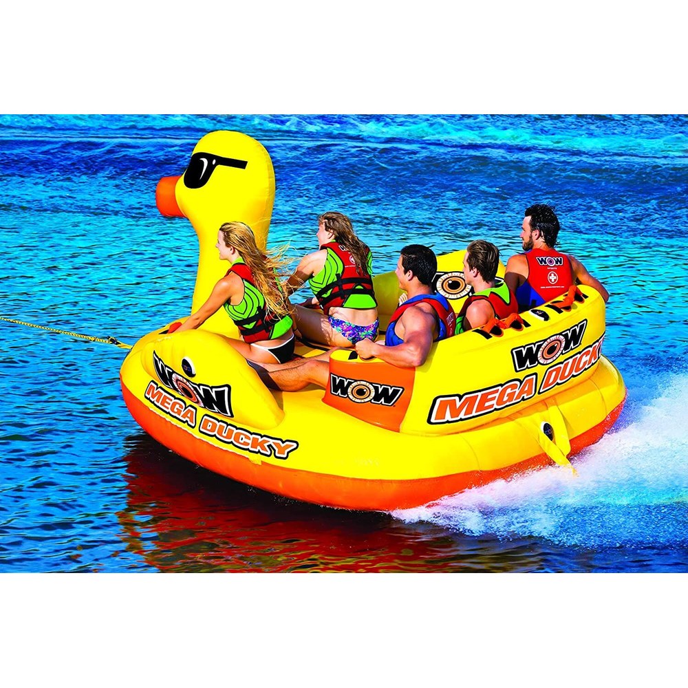 WOW Sports Mega Ducky 5P Towable (19-1060)