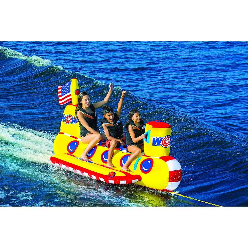 WOW Sports Submarine 3 Person 3P Towable (22-WTO-3973)