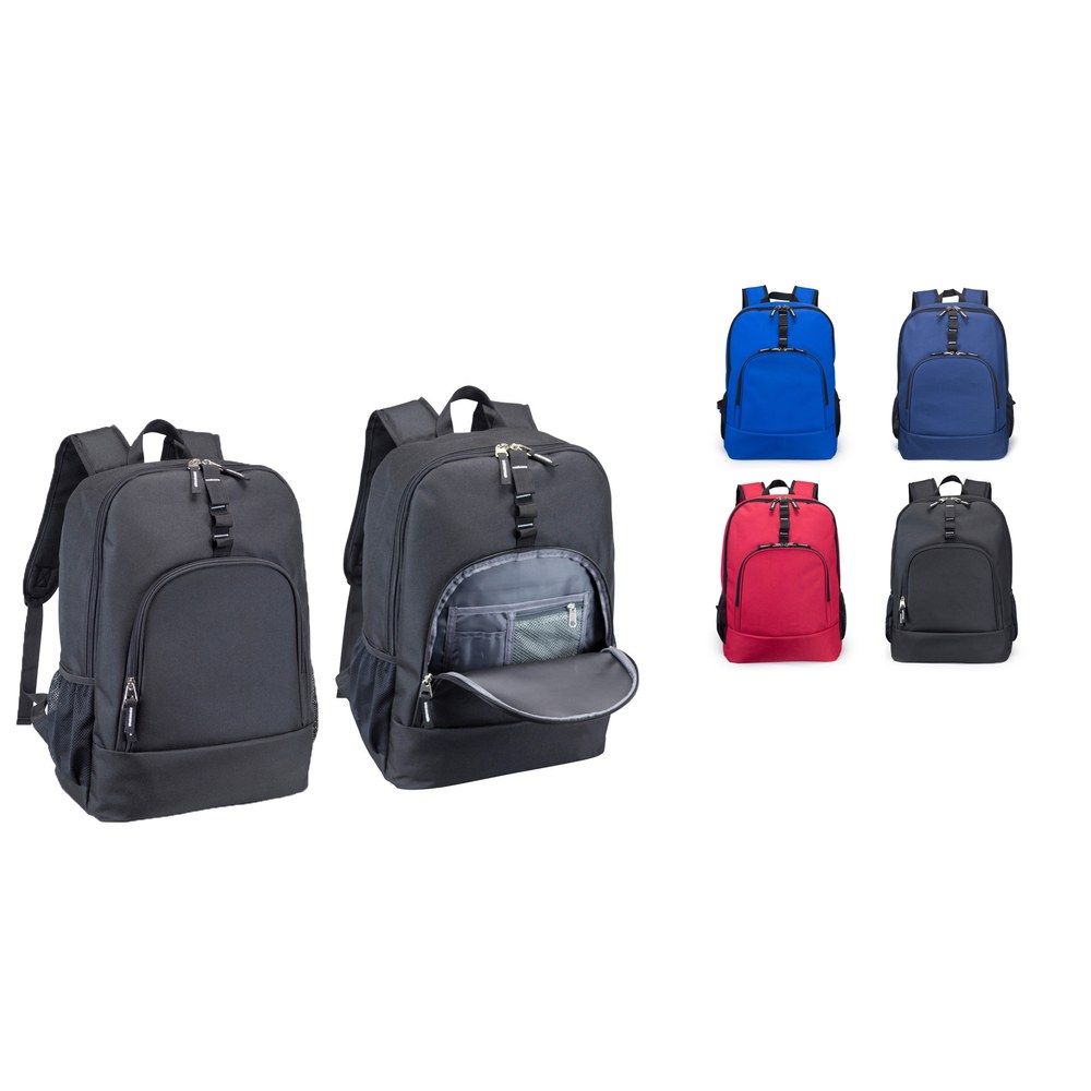 "18"" Poly Laptop Backpacks w/ Padded Back Panel - Choose Your Color(s)"