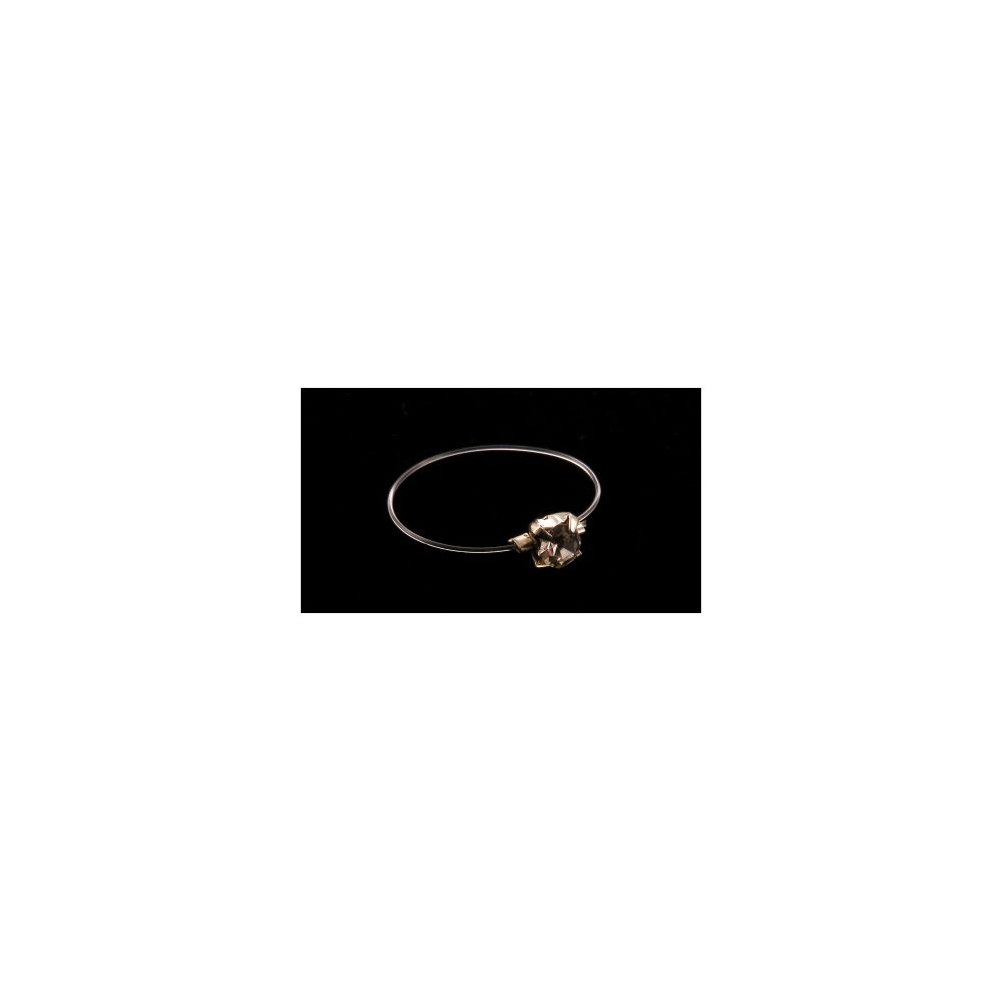 36 Wholesale Diamond Like Stud Toe Ring With Clear Fishing Wire Band.