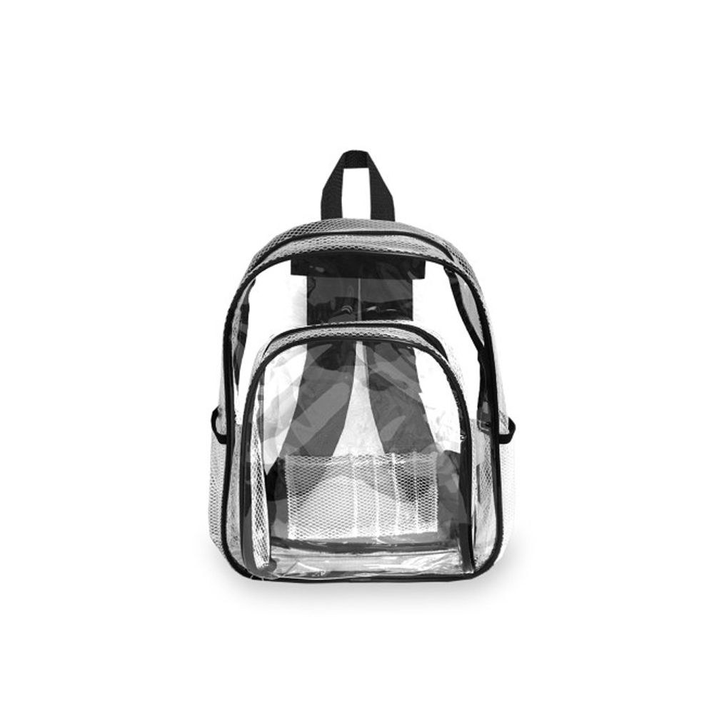 20 Wholesale Clear Backpack 12 inch W X 14.5 inch H X 4 inch D